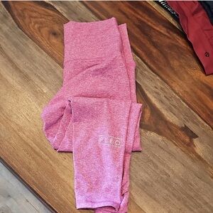 Fleo Heathered Pink Leggings